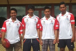 Empat Pemain Footy Indonesia Berlatih Bersama Tim Footy Australia