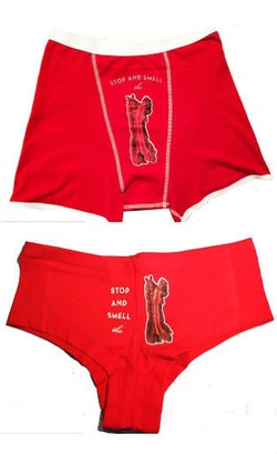 Unik! Brand Rilis Underwear Berbau Daging Asap