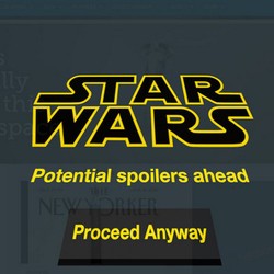 Extension Chrome Blokir Spoiler Star Wars