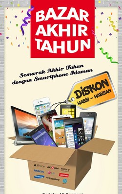 Carrefour Cuci Gudang! Smartphone Mulai dari Rp 200.000-an