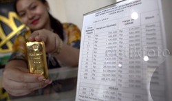 Harga Emas Antam Balik Lagi ke Rp 548.000/Gram