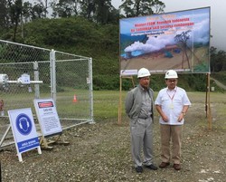 Tinjau PLTP Muara Laboh, Sudirman Said Minta Negosiasi Harga Listrik Dipercepat