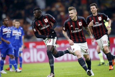 Milan Hantam Sampdoria 4-1