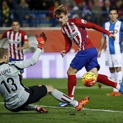 Atletico Atasi Espanyol Lewat Gol Tunggal Griezmann
