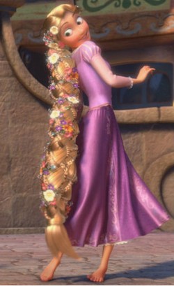 Tutorial Hijab Terinspirasi dari Rambut Rapunzel