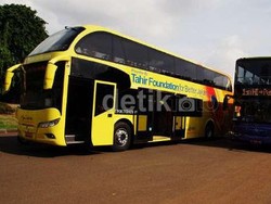 Mercy: Bus Double Decker Hibah dari Tahir Foundation Sudah Jalan
