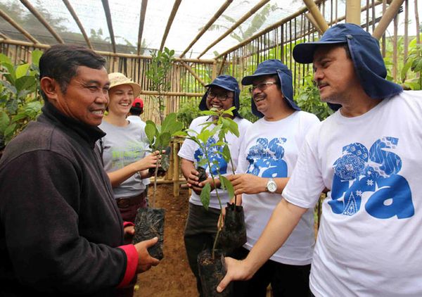 Astra Gelar Program Adopsi 1.000 Pohon di Cianjur