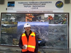 Cerita Dirut BEI Saat Kunjungi Tambang Freeport di Papua