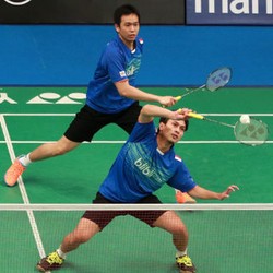 Ahsan/Hendra Lewati Babak Pertama dengan Mulus