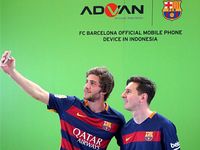Ponsel 4G Lokal Advan Diluncurkan Messi