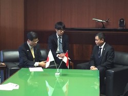 Jonan dan Menteri Transportasi Jepang Jalin Kerja Sama di Bidang Maritim