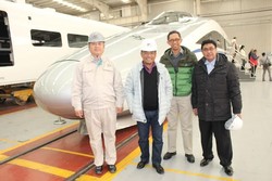 Menperin Saleh Husin Blusukan ke Pabrik Kereta Cepat China