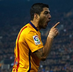 Rentetan Gol Suarez Berlanjut, tapi Rentetan Kemenangan Barca Terhenti