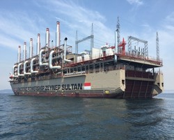 Sempat Disebut PLTG, Kapal Listrik Ini Ternyata Genset Raksasa 120 MW