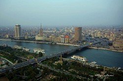 Indahnya Ibukota Mesir dari Cairo Tower