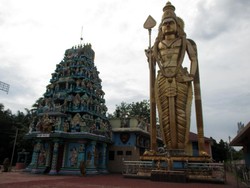 Malaysia? Bukan, Patung Dewa Ini Ada di Sumatera Utara