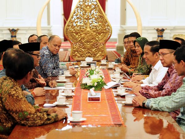 Jokowi Terima Pengurus ICMI