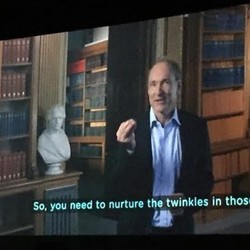 Petuah Bijak Bapak Internet: Terus Pelihara Binar di Mata Kalian