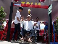 Kemeriahan Nyoblos di Kampung Pilkada