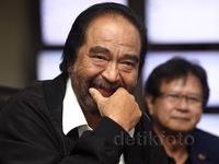 129 Calon yang Diusung Menang, Surya Paloh Sumringah
