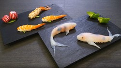 Ikan-ikan Koi Cantik Ini Ternyata Kreasi Sushi yang Enak