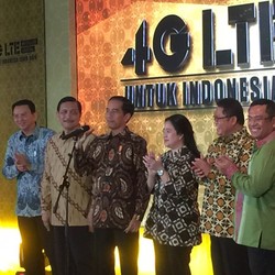 Presiden Jokowi Resmikan 4G Nasional