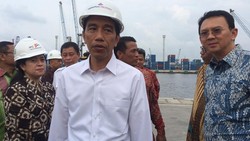 Sambut Kapal Ternak Perdana di Priok, Ini Kata Jokowi