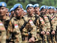 1.169 Prajurit TNI Diberangkatkan ke Libanon