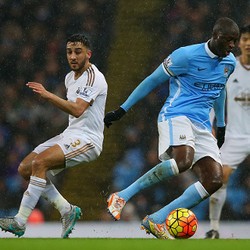 Gol Iheanacho di Menit Akhir Antar City Taklukkan Swansea 2-1