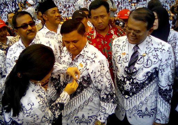 Peringatan HUT ke-70 PGRI di GBK