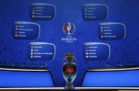 Ke-24 peserta Piala Eropa dibagi ke dalam enam grup. Grup A (Prancis, Rumania, Albania, dan Swiss), Grup B (Inggris, Rusia, Wales, dan Slovakia), Grup C (Jerman, Polandia, Ukraina, dan Irlandia Utara), Grup D (Spanyol, Republik Ceko, Turki, dan Kroasia), Grup E (Belgia, Swedia, Republik Irlandia, dan Italia), Grup F (Portugal, Islandia, Hongaria, dan Austria). Benoit Tessier/Reuters/detikFoto.