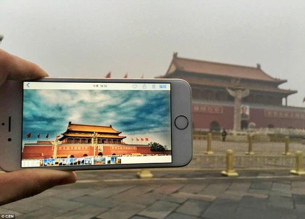 Potret Kontras Beijing Sebelum & Sesudah Polusi Parah