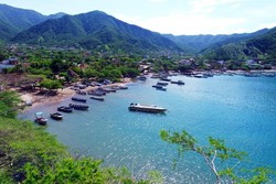 Desa Cantik di Pinggir Laut Karibia