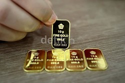 Harga Emas Batangan Antam Tetap Rp 547.000/Gram