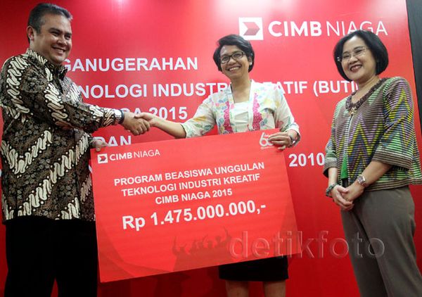 Pemberian Beasiswa BUTIK CIMB Niaga 2015
