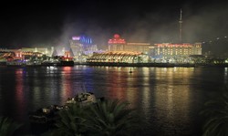 Night at Harbour Bay Singapore