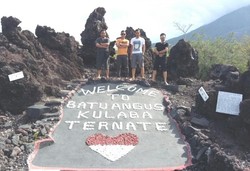 Batu Angus, Saksi Bisu Amukan Gamalama di Ternate