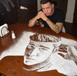 Wow, Potret Michael Jackson dan Justin Bieber Ini Dibuat dari Garam!