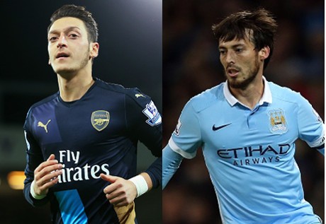 Duel Playmaker, Mesut Oezil vs David Silva