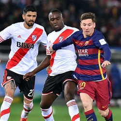 Messi Diludahi Fans River Plate di Bandara