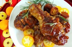Menu Natal: Ayam Panggang dan Puding Makin Segar dengan Paduan Jeruk