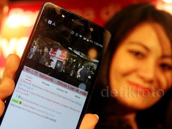 Live Streaming Konser Via 4G