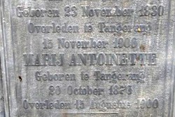 Ssst, Ada Nisan Marij Antoinette di Museum Taman Prasasti