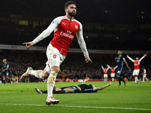 The Gunners Kalahkan The Citizens 2-1