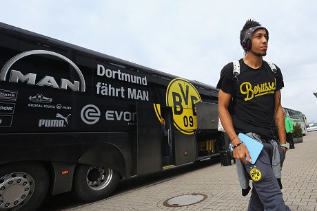 Aubameyang Tegaskan Masih Amat Betah di Dortmund