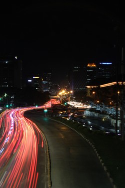 Good night of Jakarta