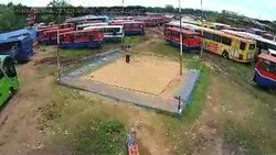 Melihat Pool Metromini Rongsokan dari Udara