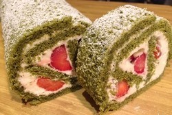 Menu Natal: Semerbak Harum Green Tea untuk Bolu Gulung dan Smoothies