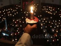 Ibadah Misa Malam Natal di Gereja Immanuel