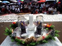 Merayakan Natal di Depan Istana Negara